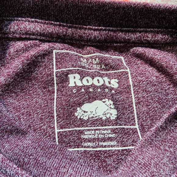 Roots Purple T-shirt - Picture 3 of 3